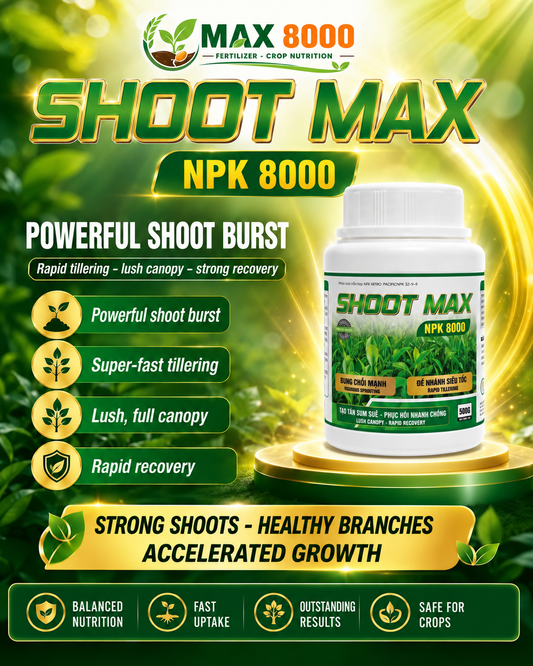 SHOOT MAX 8000 - Shoot & Tiller Booster